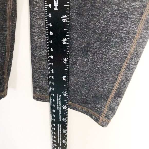 Athleta Gray High Rise Heathered Leggings XS Womens Athletic Active Crop - Picture 11 of 11